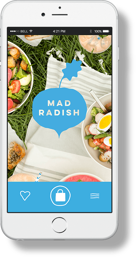 Madradish iphone app